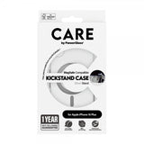 CARE by PanzerGlass iPhone 16 Plus Deksel Kickstand MagSafe Sølv