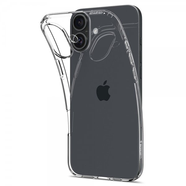 Spigen iPhone 16 Plus Deksel Liquid Crystal Crystal Clear