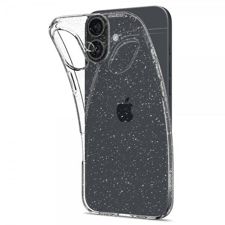 Spigen iPhone 16 Plus Deksel Liquid Crystal Glitter Crystal Quartz