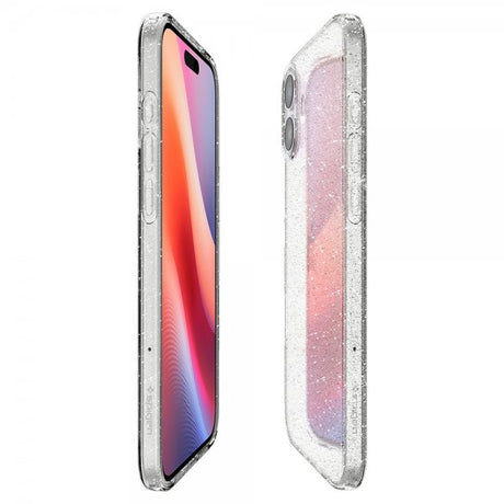 Spigen iPhone 16 Plus Deksel Liquid Crystal Glitter Crystal Quartz