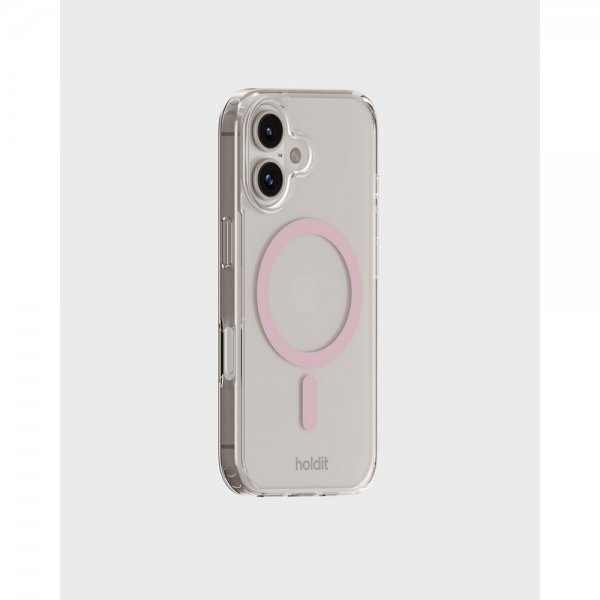 holdit iPhone 16 Plus Deksel MagSafe Case Rosa