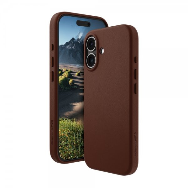 dbramante1928 iPhone 16 Plus Deksel Roskilde MagSafe Dark Tan