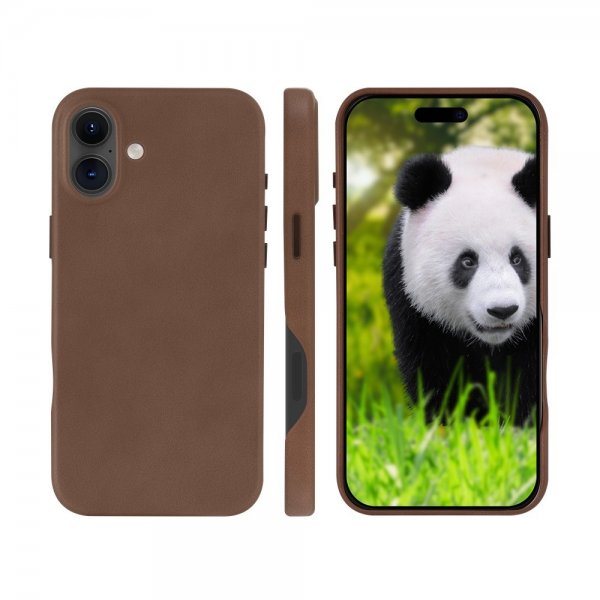 dbramante1928 iPhone 16 Plus Deksel Roskilde MagSafe Dark Tan