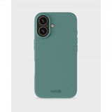 holdit iPhone 16 Plus Deksel Silikon Moss Green