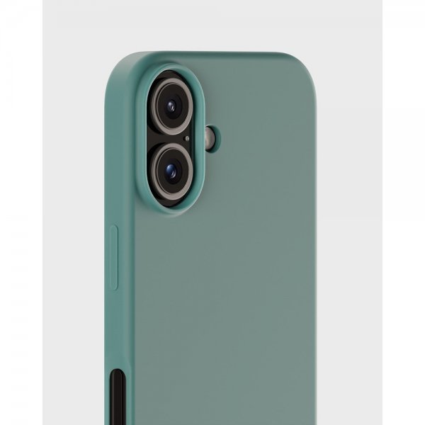 holdit iPhone 16 Plus Deksel Silikon Moss Green