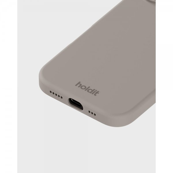 holdit iPhone 16 Plus Deksel Silikon Taupe
