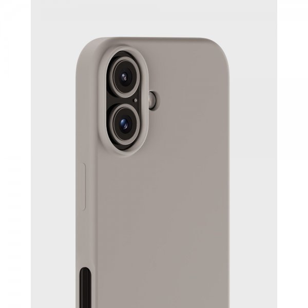 holdit iPhone 16 Plus Deksel Silikon Taupe