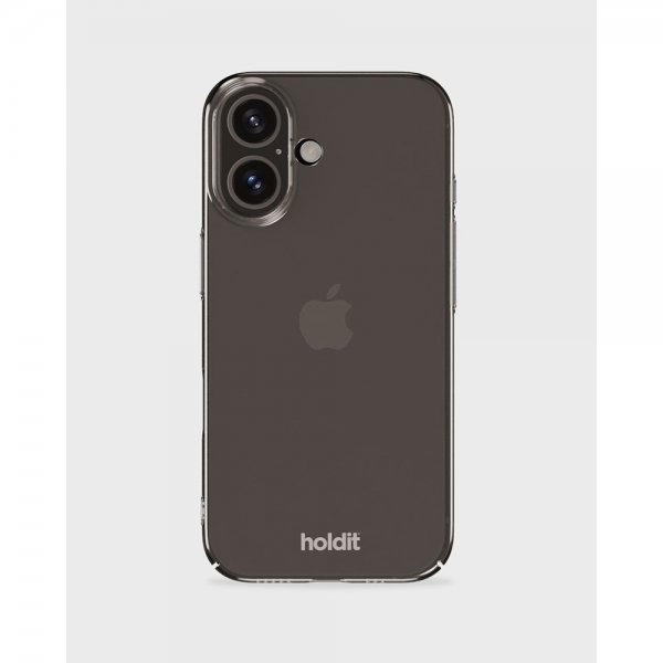holdit iPhone 16 Plus Deksel Slim Case Transparent