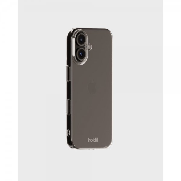 holdit iPhone 16 Plus Deksel Slim Case Transparent