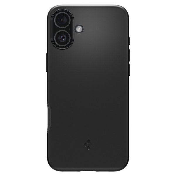 Spigen iPhone 16 Plus Deksel Thin Fit MagFit Svart