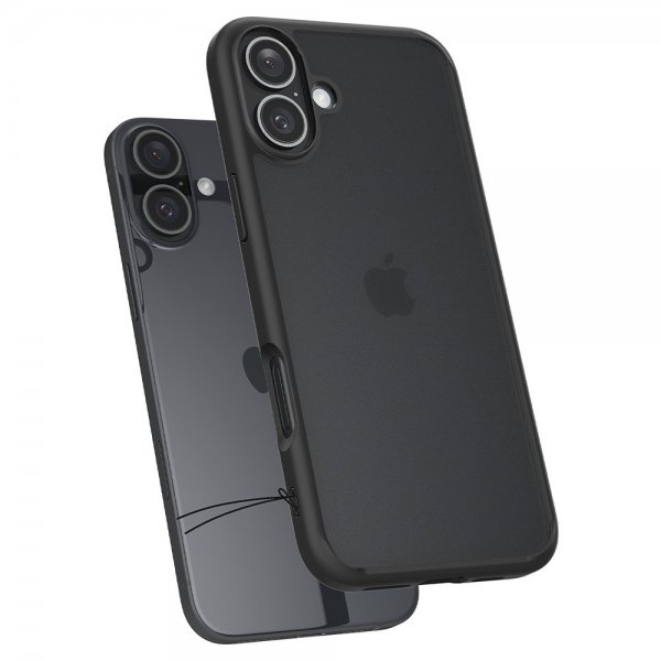 Spigen iPhone 16 Plus Deksel Ultra Hybrid Frost Black