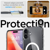 Spigen iPhone 16 Plus Deksel Ultra Hybrid MagFit Hvit
