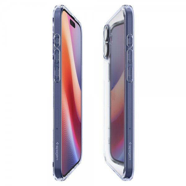 Spigen iPhone 16 Plus Deksel Ultra Hybrid Sky Crystal