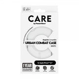 CARE by PanzerGlass iPhone 16 Plus Deksel Urban Combat MagSafe Hvit