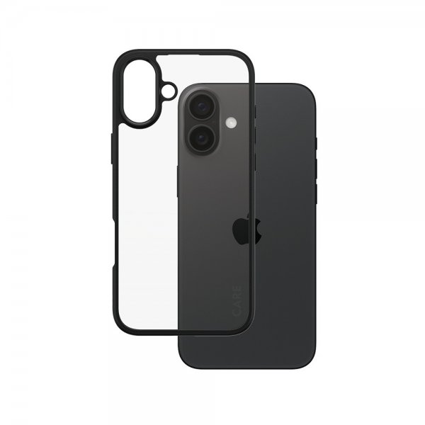 CARE by PanzerGlass iPhone 16 Plus Deksel Urban Combat Svart