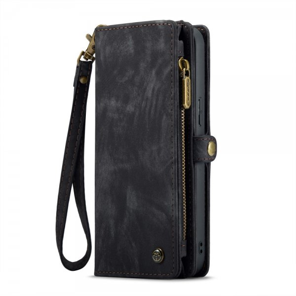 CaseMe iPhone 16 Pro Etui 008 Series Avtakbart Deksel Svart