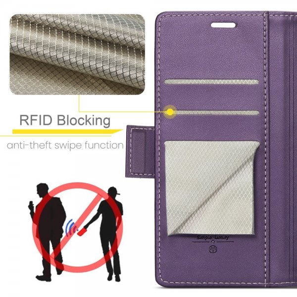 CaseMe iPhone 16 Pro Etui 023 Series Lilla