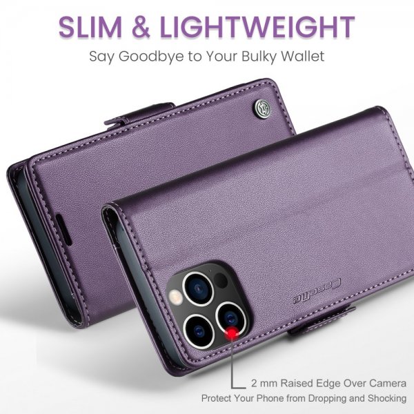CaseMe iPhone 16 Pro Etui 023 Series Lilla