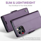 CaseMe iPhone 16 Pro Etui 023 Series Lilla