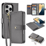 Dux Ducis iPhone 16 Pro Etui 2-in-1 Lawa Series MagSafe Grå