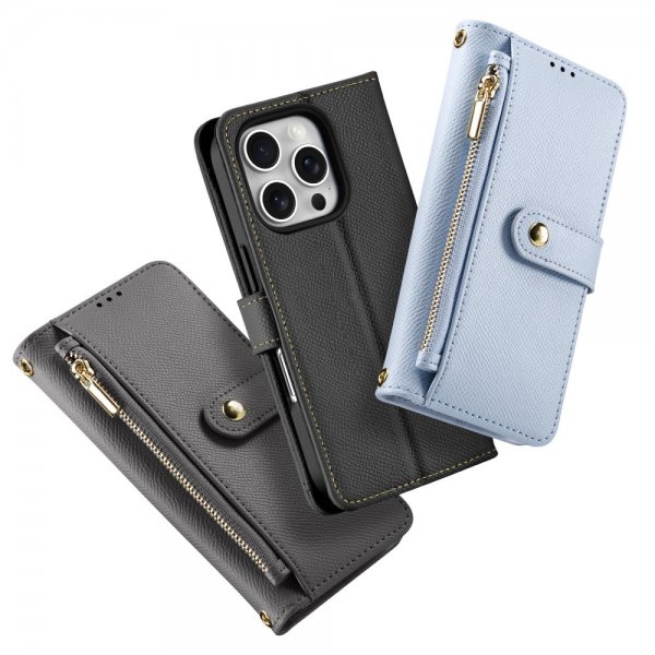 Dux Ducis iPhone 16 Pro Etui 2-in-1 Lawa Series MagSafe Grå