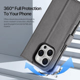 Dux Ducis iPhone 16 Pro Etui 2-in-1 Lawa Series MagSafe Grå