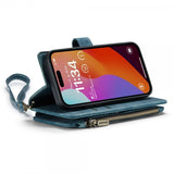 CaseMe iPhone 16 Pro Etui C30 Series Blå