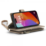 CaseMe iPhone 16 Pro Etui C30 Series Brun