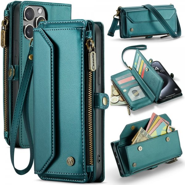 CaseMe iPhone 16 Pro Etui C36 Series Grønn
