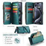 CaseMe iPhone 16 Pro Etui C36 Series Grønn