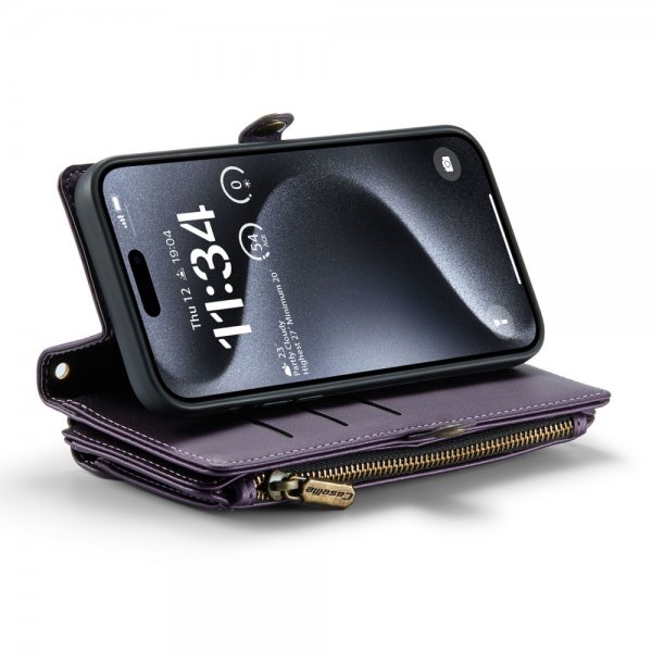 CaseMe iPhone 16 Pro Etui C36 Series Lilla