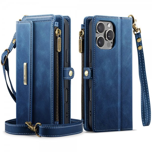 CaseMe iPhone 16 Pro Etui C39 Series Blå