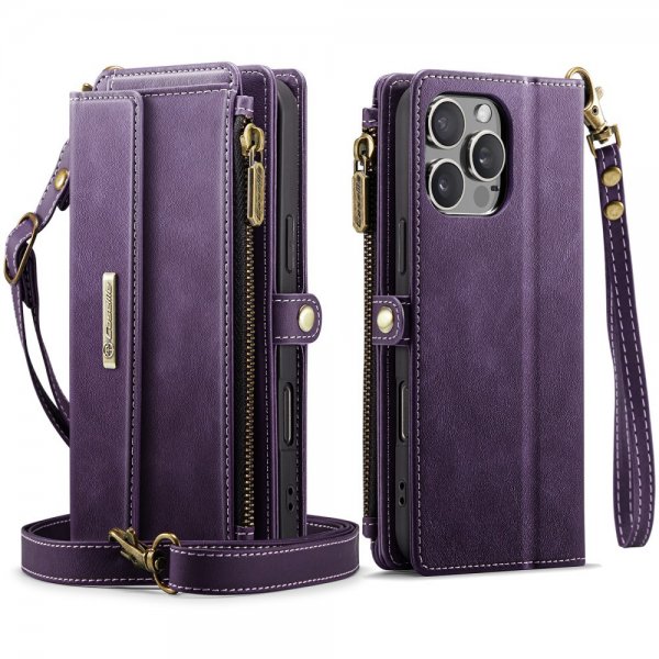 CaseMe iPhone 16 Pro Etui C39 Series Lilla