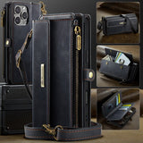 CaseMe iPhone 16 Pro Etui C39 Series Svart
