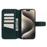 Nordic Covers iPhone 16 Pro Etui Essential Leather Juniper Green