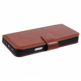 Nordic Covers iPhone 16 Pro Etui Essential Leather Maple Brown