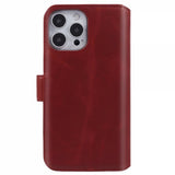 Nordic Covers iPhone 16 Pro Etui Essential Leather Poppy Red