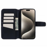 Nordic Covers iPhone 16 Pro Etui Essential Leather Raven Black