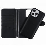 Nordic Covers iPhone 16 Pro Etui MagLeather Raven Black