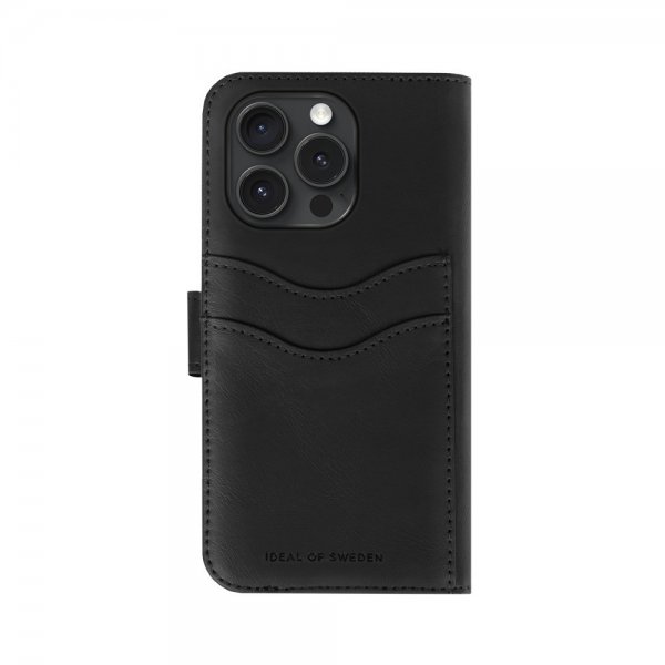 Ideal of Sweden iPhone 16 Pro Etui Magnet Wallet+ MagSafe Svart