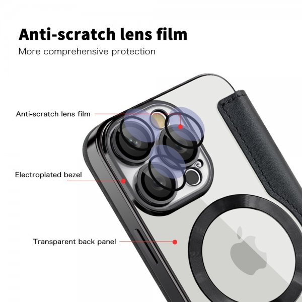 iPhone 16 Pro Etui MagSafe Svart