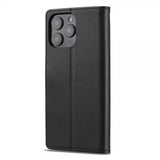 Lc.Imeeke iPhone 16 Pro Etui med Kortlomme stativfunksjon Svart