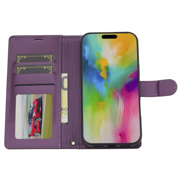 Lc.Imeeke iPhone 16 Pro Etui Avtagbart Deksel L2 Series MagSafe Lilla