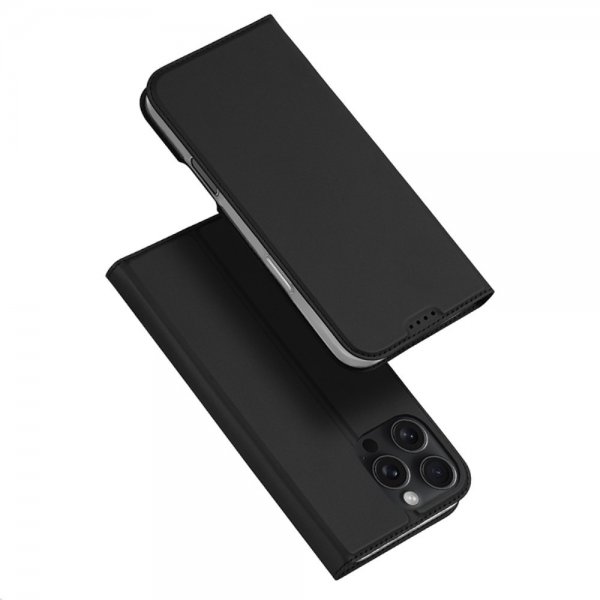 Dux Ducis iPhone 16 Pro Etui Skin Pro Series Svart