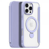 Dux Ducis iPhone 16 Pro Etui Skin X Pro Series Kickstand MagSafe Lilla