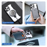 Dux Ducis iPhone 16 Pro Etui Skin X Pro Series Kickstand MagSafe Svart