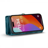CaseMe iPhone 16 Pro Max Etui 008 Series Avtakbart Deksel Blå