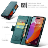 CaseMe iPhone 16 Pro Max Etui 023 Series Grønn