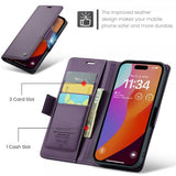 CaseMe iPhone 16 Pro Max Etui 023 Series Lilla
