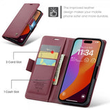CaseMe iPhone 16 Pro Max Etui 023 Series Rød